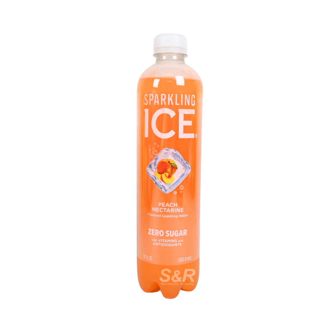 Sparkling Ice Peach Nectarine Sparkling Water 502.8mL